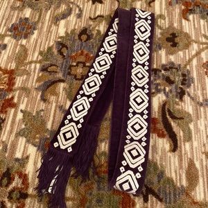 Free People Velvet Sash